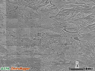 Zip code 59602 satellite photo by USGS