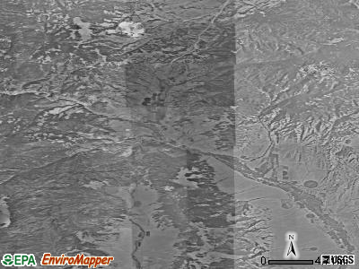 Zip code 59632 satellite photo by USGS