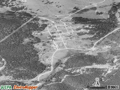 Zip code 59640 satellite photo by USGS