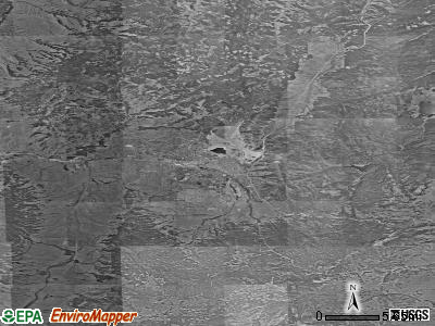 Zip code 59701 satellite photo by USGS