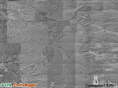 Zip code 59729 satellite photo by USGS