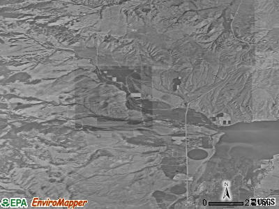 Zip code 59740 satellite photo by USGS