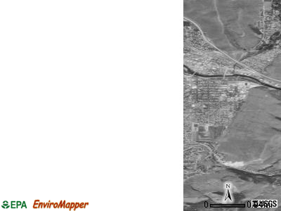 Zip code 59801 satellite photo by USGS