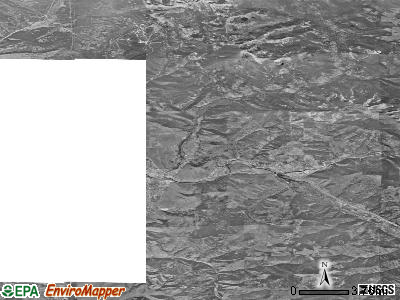 Zip code 59802 satellite photo by USGS