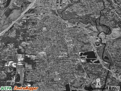 Zip code 07444 satellite photo by USGS