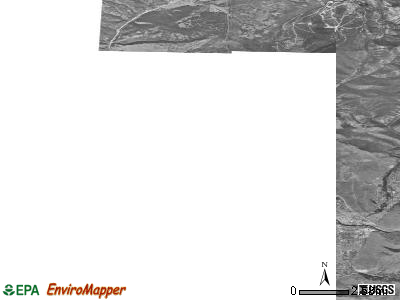 Zip code 59808 satellite photo by USGS
