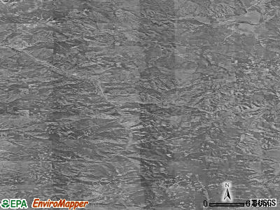 Zip code 59825 satellite photo by USGS