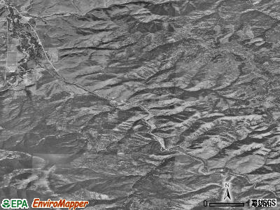 Zip code 59827 satellite photo by USGS