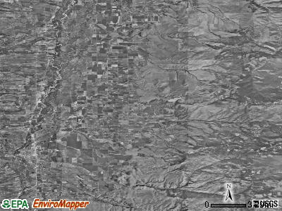 Zip code 59828 satellite photo by USGS