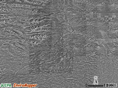 Zip code 59829 satellite photo by USGS