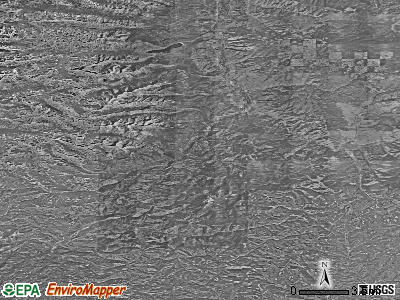 Zip code 59831 satellite photo by USGS