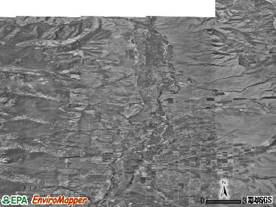 Zip code 59833 satellite photo by USGS