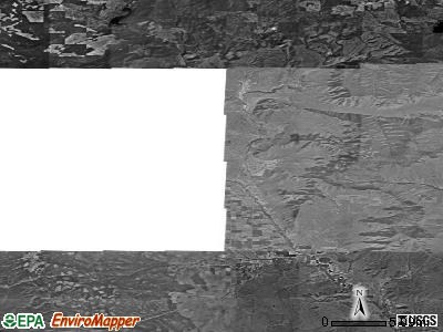 Zip code 59845 satellite photo by USGS
