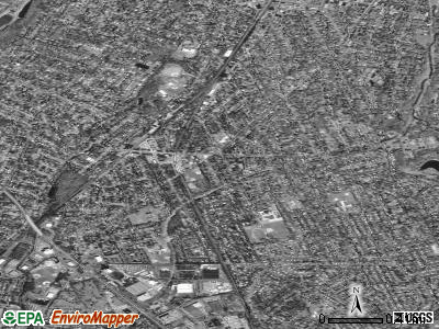 Zip code 07452 satellite photo by USGS