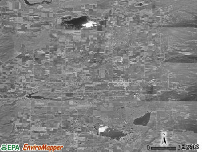 Zip code 59864 satellite photo by USGS