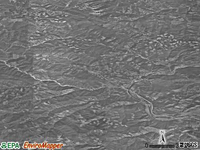 Zip code 59866 satellite photo by USGS