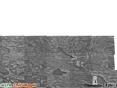 Zip code 59868 satellite photo by USGS