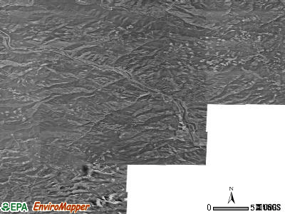 Zip code 59872 satellite photo by USGS