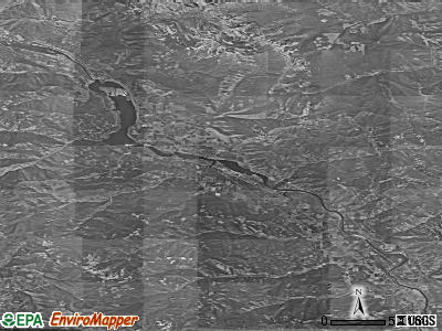 Zip code 59874 satellite photo by USGS