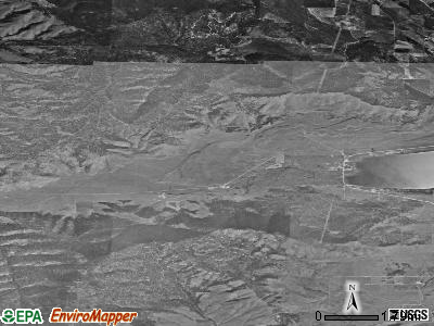 Zip code 59915 satellite photo by USGS
