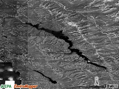Zip code 59919 satellite photo by USGS