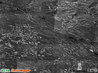 Zip code 59927 satellite photo by USGS
