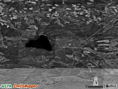 Zip code 59929 satellite photo by USGS
