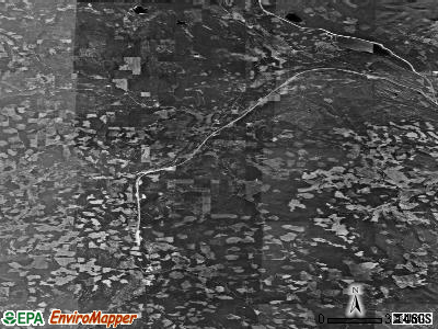 Zip code 59934 satellite photo by USGS