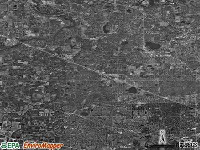 Zip code 60005 satellite photo by USGS