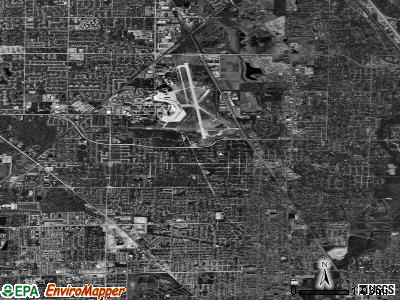 Zip code 60025 satellite photo by USGS