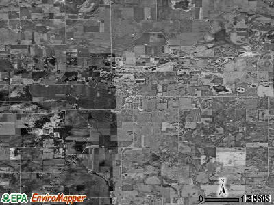 Zip code 60034 satellite photo by USGS