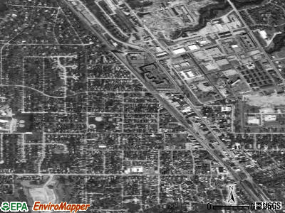 Zip code 60040 satellite photo by USGS
