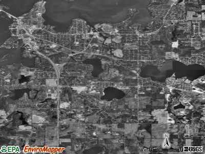 Zip code 60041 satellite photo by USGS