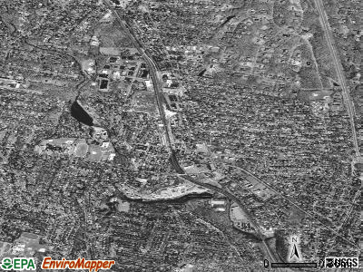 Zip code 07463 satellite photo by USGS