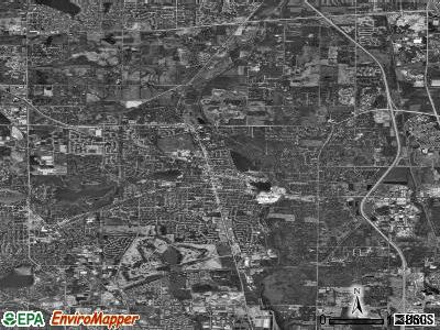 Zip code 60048 satellite photo by USGS