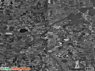Zip code 60050 satellite photo by USGS
