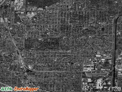 Zip code 60076 satellite photo by USGS