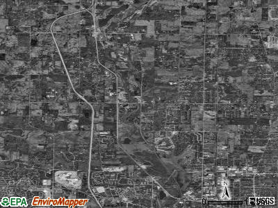 Zip code 60083 satellite photo by USGS