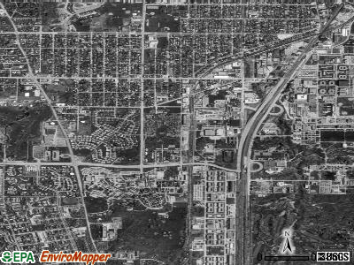 Zip code 60088 satellite photo by USGS