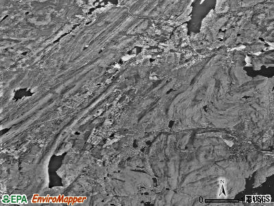 Zip code 07480 satellite photo by USGS