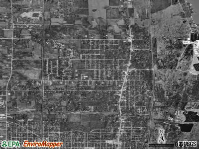 Zip code 60096 satellite photo by USGS