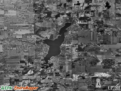 Zip code 60097 satellite photo by USGS