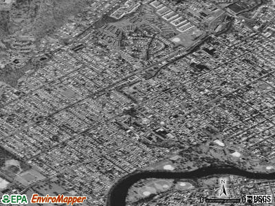 Zip code 07502 satellite photo by USGS