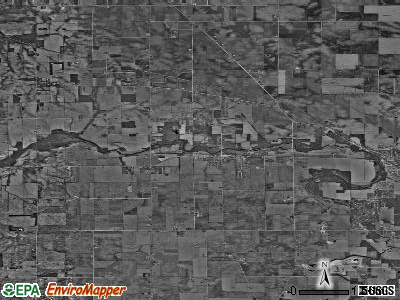 Zip code 60145 satellite photo by USGS