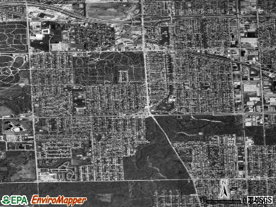 Zip code 60154 satellite photo by USGS