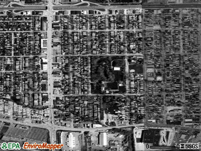 Zip code 60165 satellite photo by USGS