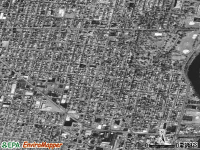 Zip code 07504 satellite photo by USGS