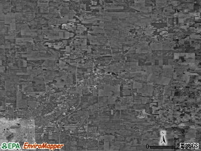 Zip code 60178 satellite photo by USGS