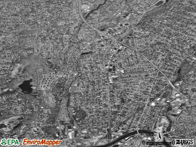 Zip code 07506 satellite photo by USGS