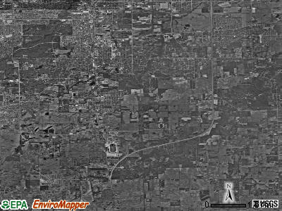 Zip code 60417 satellite photo by USGS